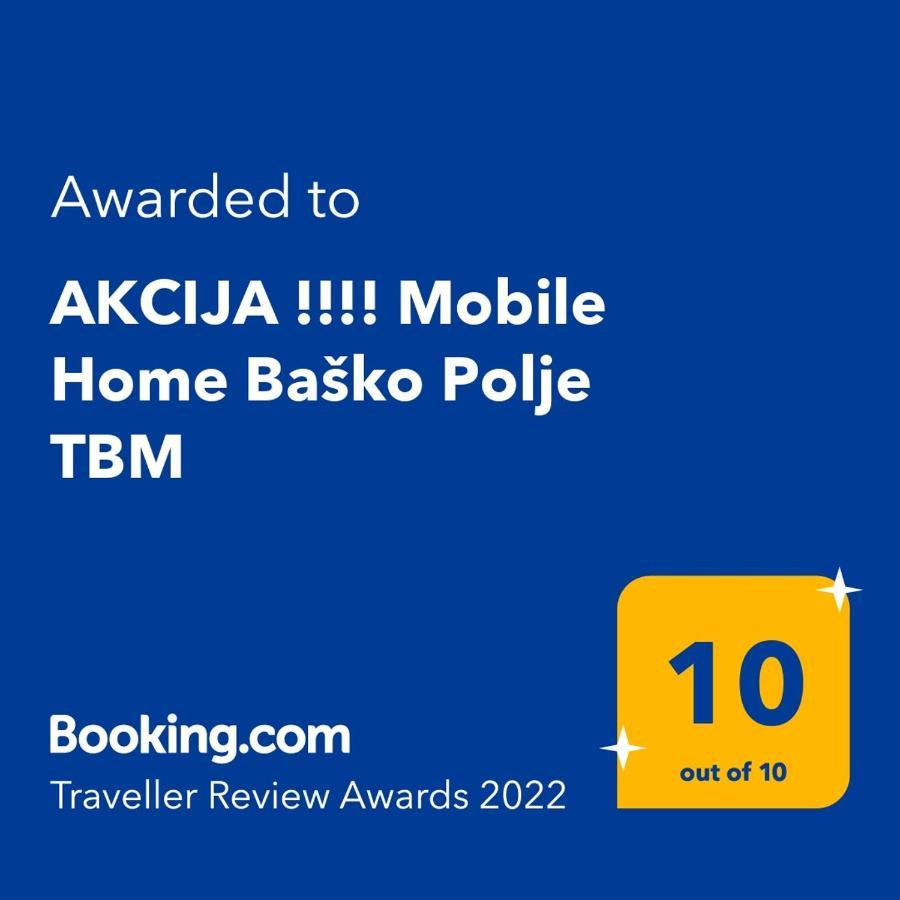 Mobile Home Basko Polje Tbmrent Башка-Вода Екстер'єр фото